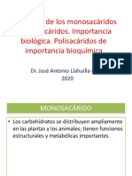 3 Funciones de Los Monosacaridos-Oligosacaridos-Polisacaridos 2020 PDF