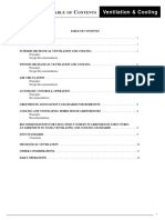 Ventilation & Cooling: Able of Ontents