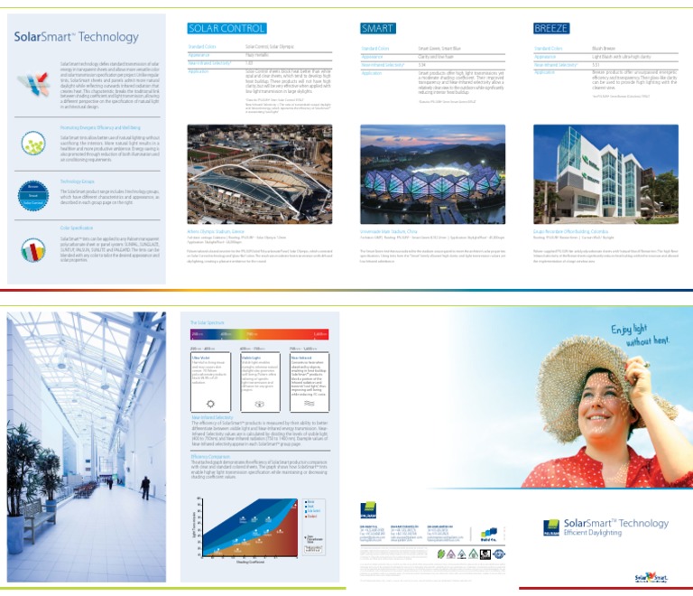 Palram SolarSmart Technology Brochure (En) PDF | PDF | Infrared ...