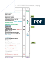 Proforma Financial Statement