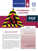 El Hostigamiento o Acoso Sexual OIT PDF