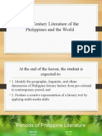 21 Century Literature of The Philippines and The World