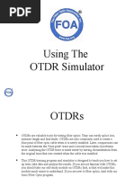 OTDR Simulator Instructions