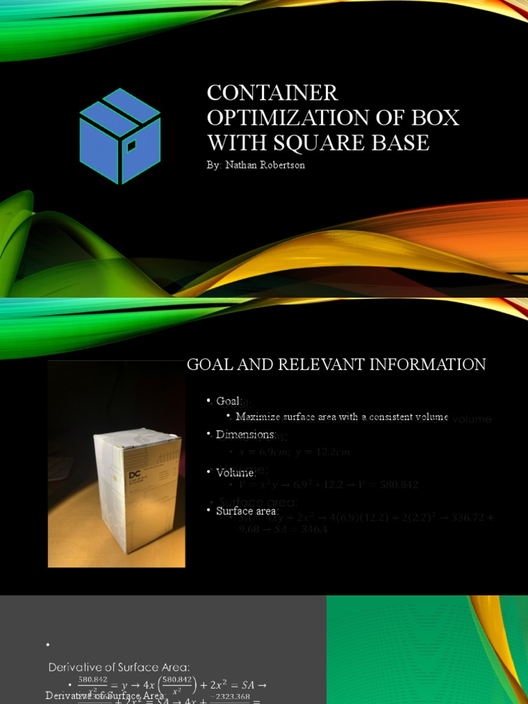 Container Optimization PDF