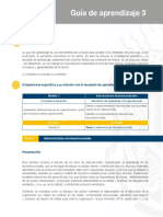 Guía de Aprendizaje Módulo 3 PDF