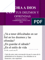 S-8 Adora A Dios Con Tus Diezmos y Ofrendas