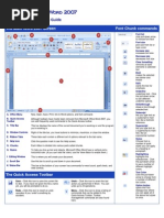 MSWord 2007 QuickReferenceGuide