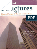 Análisis de Estructuras (Teoría, Diseño y Detalles de Estructuras) - Vol.2, VN Vazirani, MM Ratwani, SK Duggal PDF
