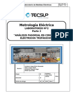 Laboratorio 2 Parte 2 Metrología Eléctrica