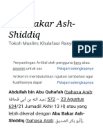 Abu Bakar Ash-Shiddiq PDF