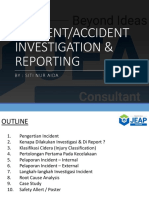 Incident Investigation & Reporting