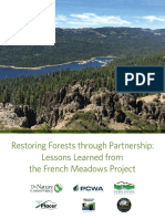 Restoring Forests Through Partnership: Lessons Learned From The French Meadows Project