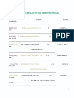 TCF Dec Schedule 