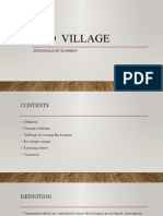 Eco Village: Sustainable Development