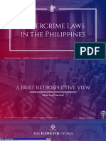 GIT Lecture 9 - Cybercrime Laws in The Philippines PDF