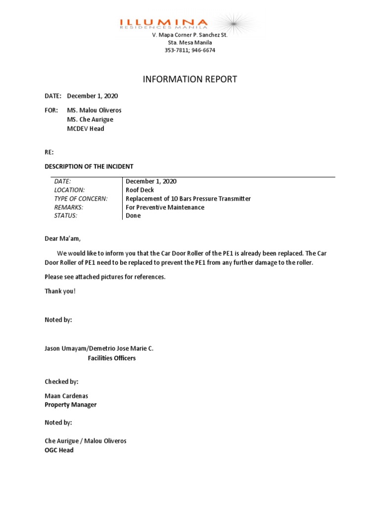 Fire Exit And Fhc Pdf Business