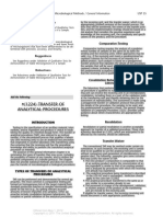 USP1224 - Transfer of Analytical Procedures PDF