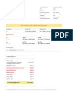 Tax Invoice: This Invoice Is Not A Valid Travel Document