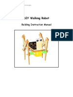 DIY Walking Robot Instruction Manual (English)