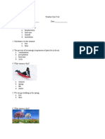 Weather Unit Test