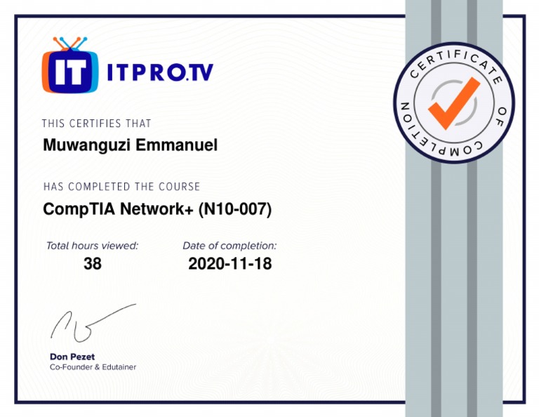 CompTIA Network+ (N10-007) PDF | PDF