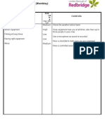 Presenter  Risk Assessment Form