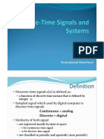 Chapter 3a Discrete Time Signal and System