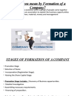 Formation of Company, Online Document