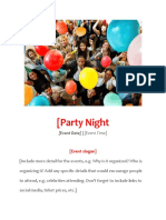 (Party Night: (Event Date) - (Event Time)