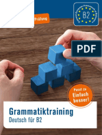 Probekapitel Grammatiktraining Deutsch Fuer b2 PDF