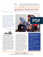 Afghanistan's Textbook Crisis Persists Despite Efforts