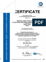 ILYICH ISO 9001-2015 - en Till 2020
