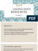 Managing Data Resources: Management Information System BCMP-302