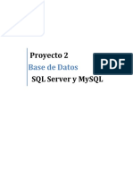 Proyecto 2 Base de Datos 