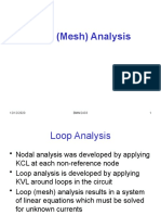 Loop (Mesh) Analysis Explained