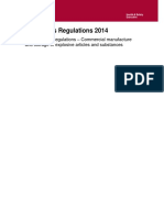 Er2014 Commercial Manufacture and Storage of Explosive Articles and Substances PDF