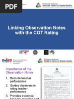 Session 6-8 Linking Observation Notes with COT Rating.pptx