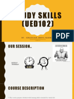 Study Skills (UED102) : By: Khadijah Abdul Rahman