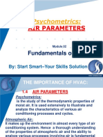 Fundamentals of HVAC PSYCHOMETRICS AIR PARAMETERS PDF
