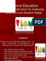 IE - Planning Instruction