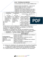 Série D'exercices - SVT - Génétique Des Diploïdes - Bac Sciences Exp (2019-2020) MR Abdelbacet