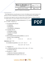 Devoir de Synthèse N°1 - Math - 2ème Sciences (2011-2012) MR Meddeb Tarak PDF