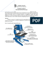 Microscope Magnification and Resolution