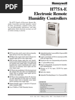 Humidity Controller H775 Brochure