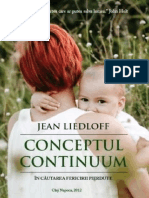 Jean Liedloff - Conceptul Continuum