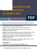 01 - Principles of Maintenance Scheduling