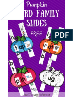 Pumpkin - Word Family Slides