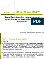 STATUT M VET-LEGE NR 160-1998 PDF