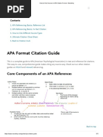 How To Cite Sources in APA Citation Format - Mendeley