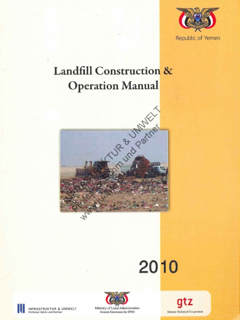 Landfill Construction & Operation Guide | PDF | Landfill | Waste Management